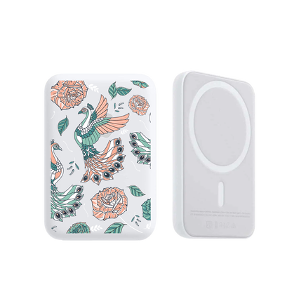 Magnetic Wireless Powerbank - Bird of Paradise 3.0