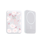 Magnetic Wireless Powerbank - Butterfly Daisy