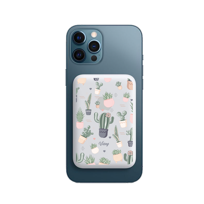 Magnetic Wireless Powerbank - Cactus 2.0