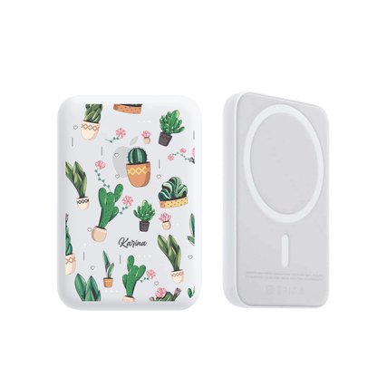 Magnetic Wireless Powerbank - Cactus 3.0