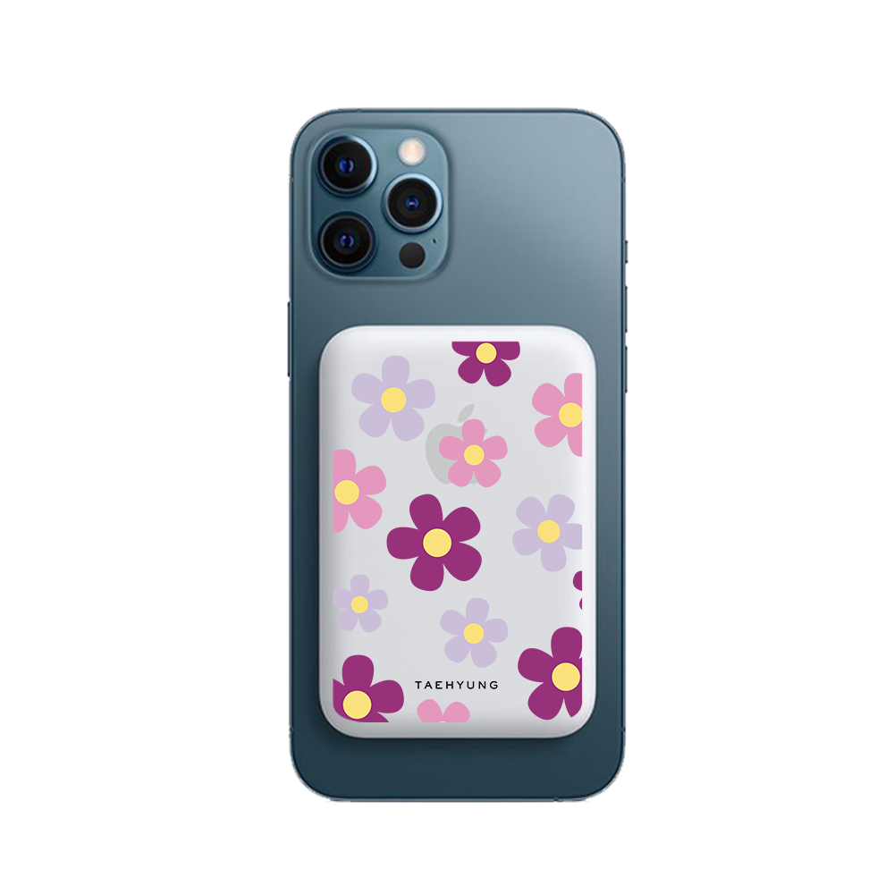 Magnetic Wireless Powerbank - Daisy Paradise