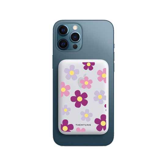 Magnetic Wireless Powerbank - Daisy Paradise