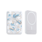 Magnetic Wireless Powerbank - Fish & Floral 4.0