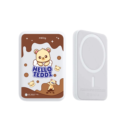 Magnetic Wireless Powerbank - Hello Teddy 1.0