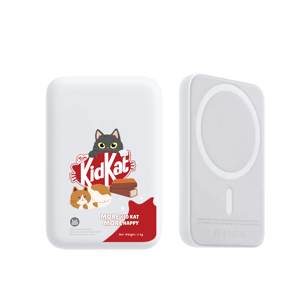 Magnetic Wireless Powerbank - Kidkat