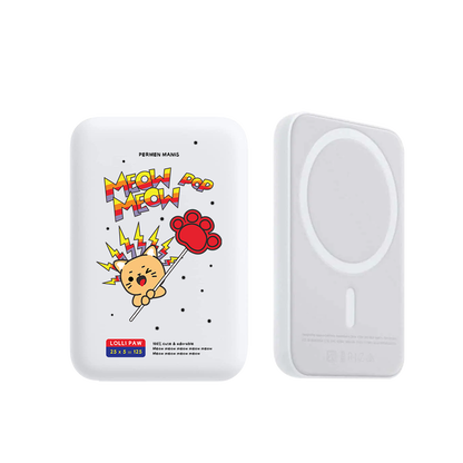 Magnetic Wireless Powerbank - Meow Pop 2.0