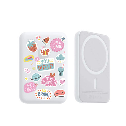 Magnetic Wireless Powerbank - Motivation Sticker Pack 1.0