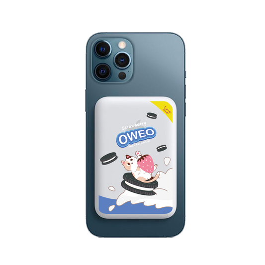 Magnetic Wireless Powerbank - Oweo Cat