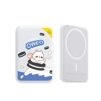 Magnetic Wireless Powerbank - Oweo Dog