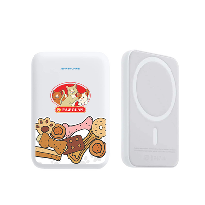 Magnetic Wireless Powerbank - Pawguan Cat