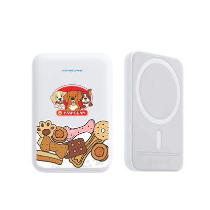 Magnetic Wireless Powerbank - Pawguan Dog