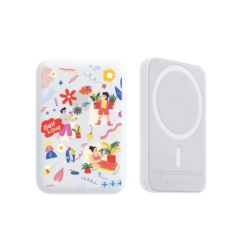 Magnetic Wireless Powerbank - Self Love Sticker Pack 1.0