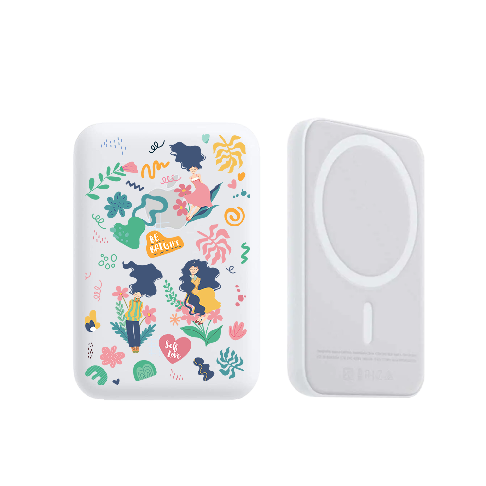 Magnetic Wireless Powerbank - Self Love Sticker Pack 2.0