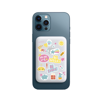 Magnetic Wireless Powerbank - Self Love Sticker Pack 3.0