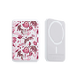 Magnetic Wireless Powerbank - Tiger & Floral 2.0