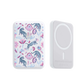 Magnetic Wireless Powerbank - Tiger & Floral 3.0
