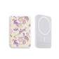 Magnetic Wireless Powerbank - Tiger & Floral 4.0