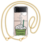 Android Flip / Fold Case - Matcha Frappe