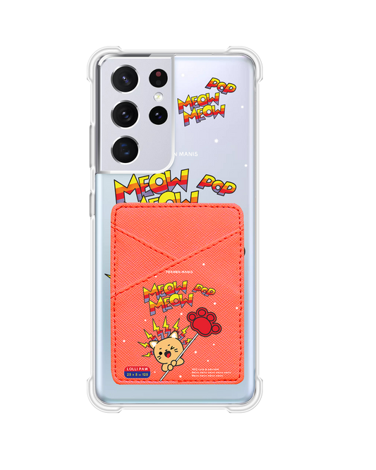 Android Phone Wallet Case - Meow Pop 2.0