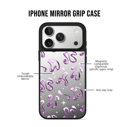 iPhone Mirror Grip - Social Black