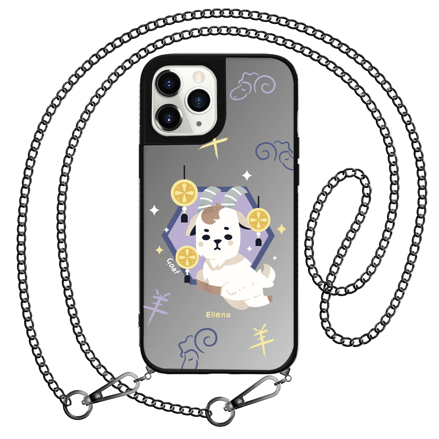 iPhone Mirror Grip Case -  Goat (Chinese Zodiac / Shio)