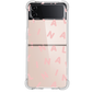 Android Flip / Fold Case - Monogram 2.0 Rosewater