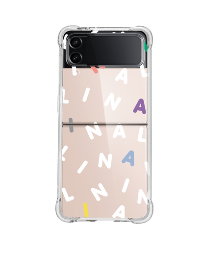 Android Flip / Fold Rearguard Hybrid - Monogram 2.0 White