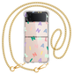 Android Flip / Fold Case - Monogram 2.0 Rainbow