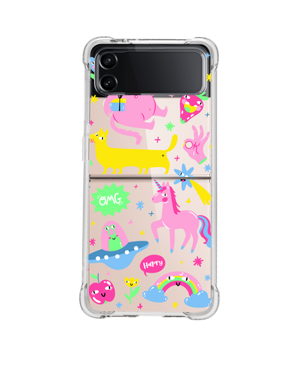 Android Flip / Fold Rearguard Hybrid - Monster Say Good Mood