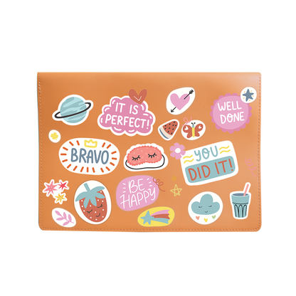 Vegan Leather Sleeve - Motivation 1.0