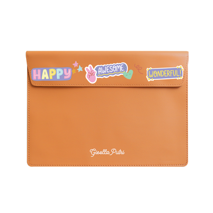 Vegan Leather Sleeve - Motivation 2.0