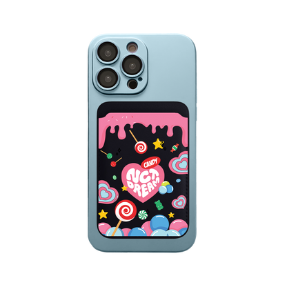 iPhone Magnetic Wallet Silicone Case - NCT Dream Candy 1.0