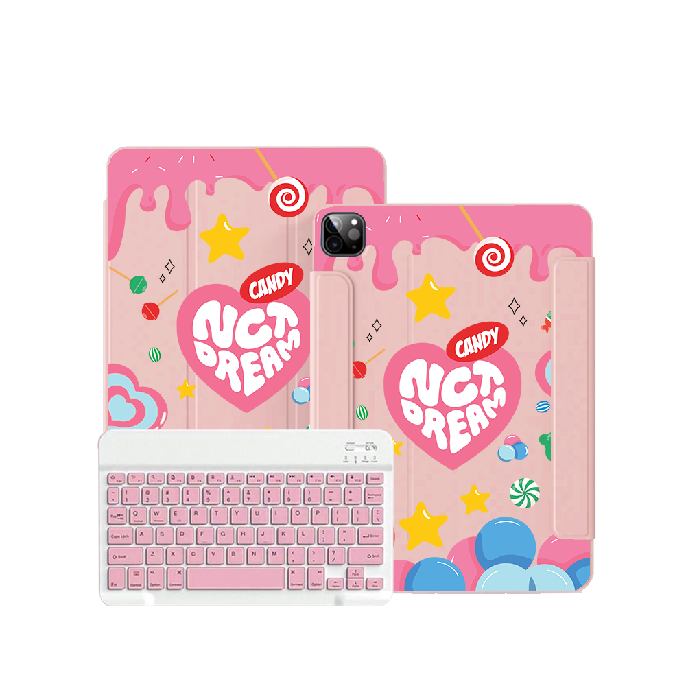 iPad / Android Tab Wireless Keyboard Flipcover - NCT Dream Candy 1.0