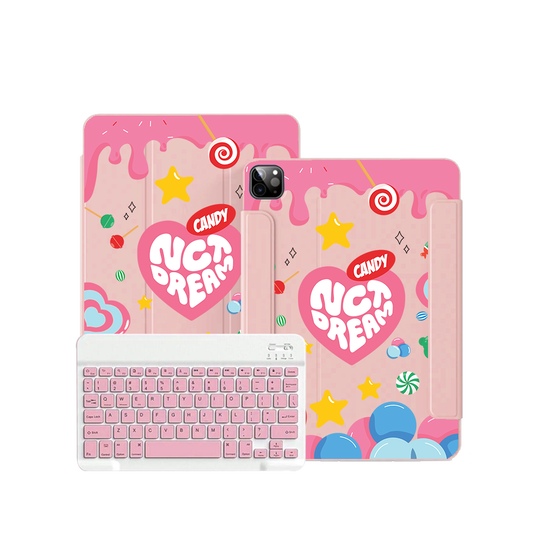 iPad / Android Tab Wireless Keyboard Flipcover - NCT Dream Candy 1.0