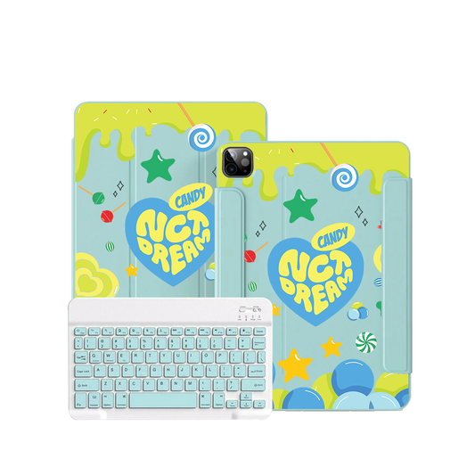 iPad / Android Tab Wireless Keyboard Flipcover - NCT Dream Candy 2.0