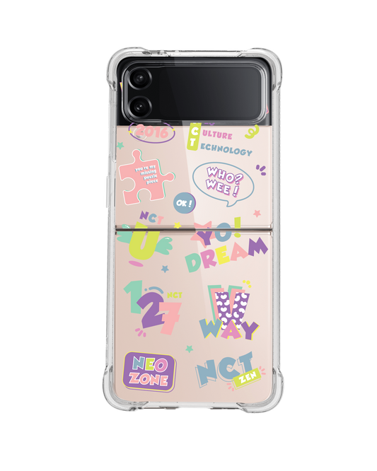 Android Flip / Fold Case - NCT Sticker Pack