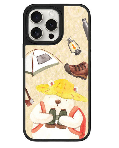 iPhone Leather Grip - Adventure of Bear