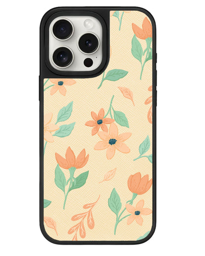iPhone Leather Grip - Birth Flower 4.0