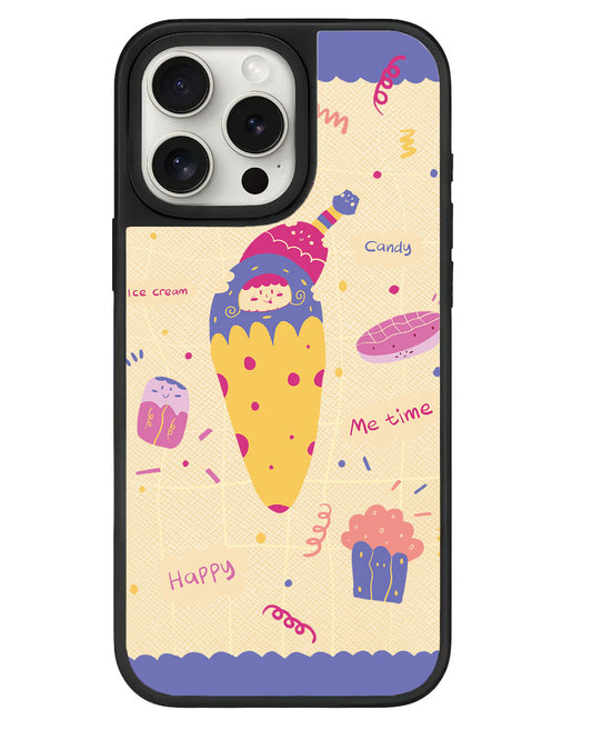 iPhone Leather Grip - Candy Doodle