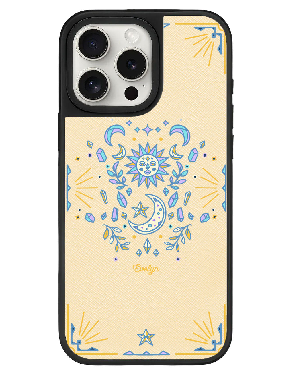 iPhone Leather Grip - Cosmic Dream