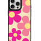 iPhone Leather Grip Case - Daisy Delight