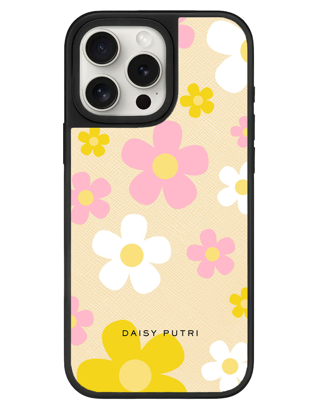 iPhone Leather Grip - Daisy Fresh