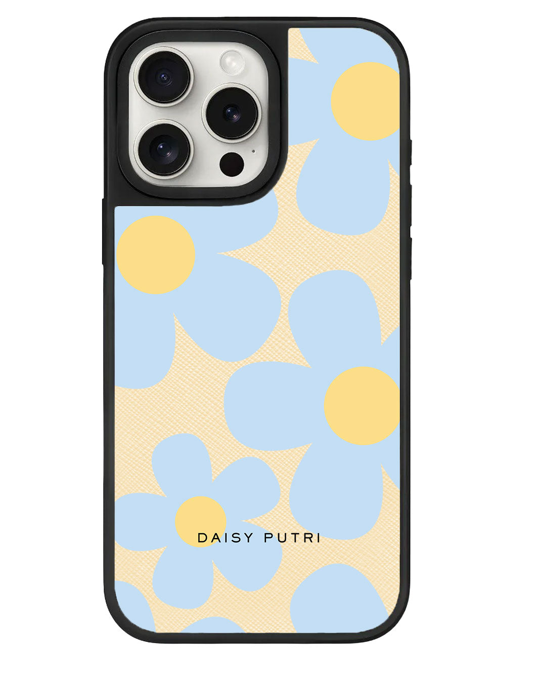iPhone Leather Grip - Daisy Garland
