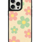 iPhone Leather Grip Case - Daisy Spring