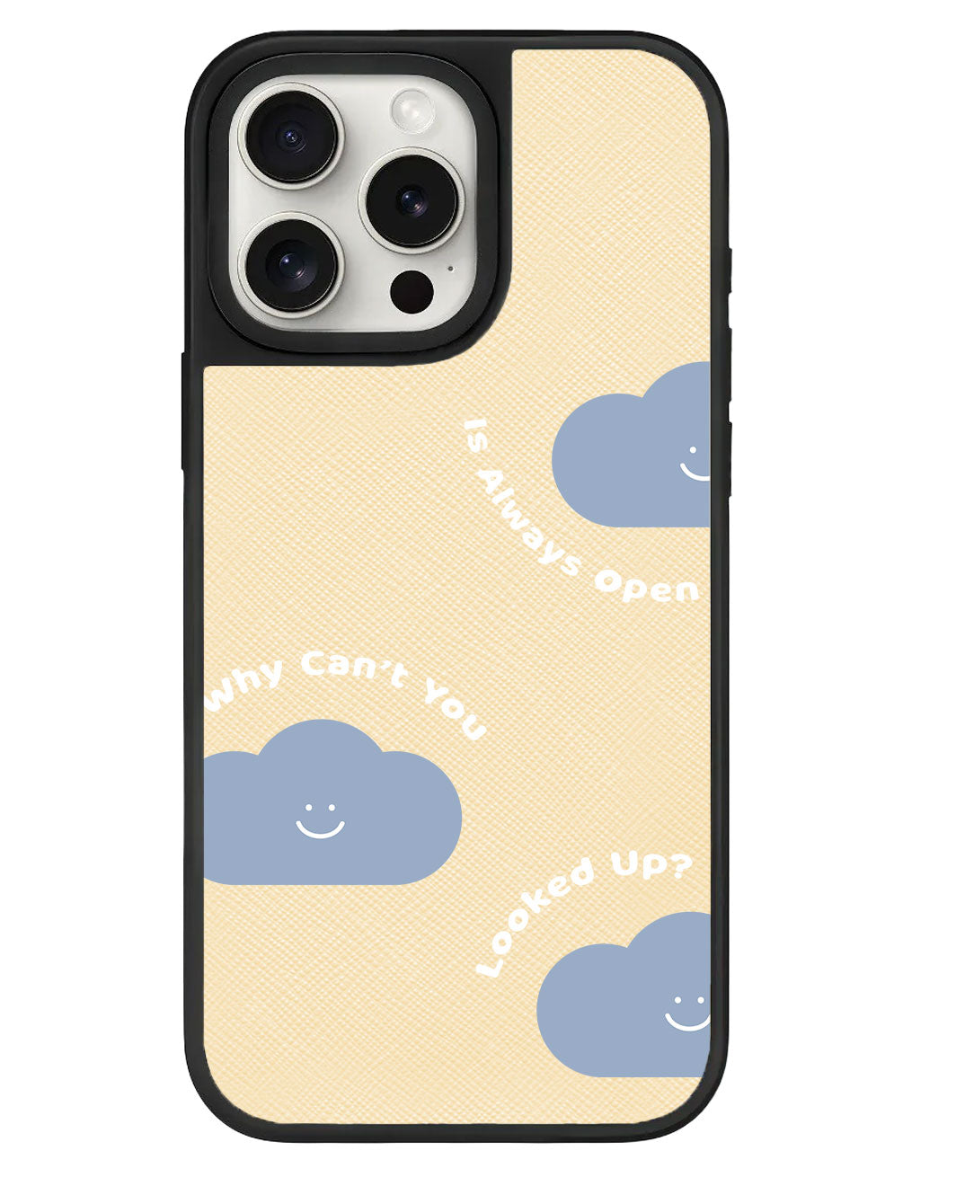 iPhone Leather Grip - Dark Cloud