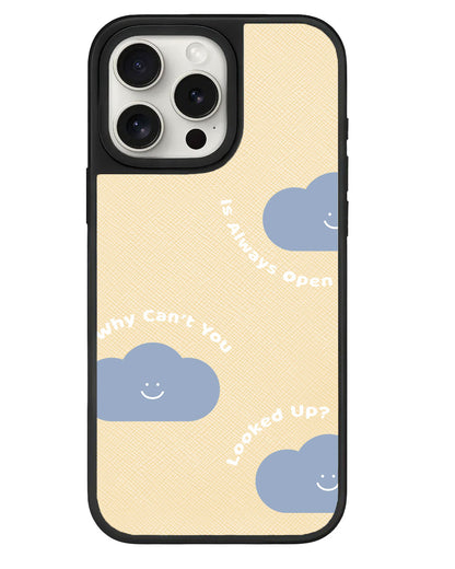 iPhone Leather Grip - Dark Cloud