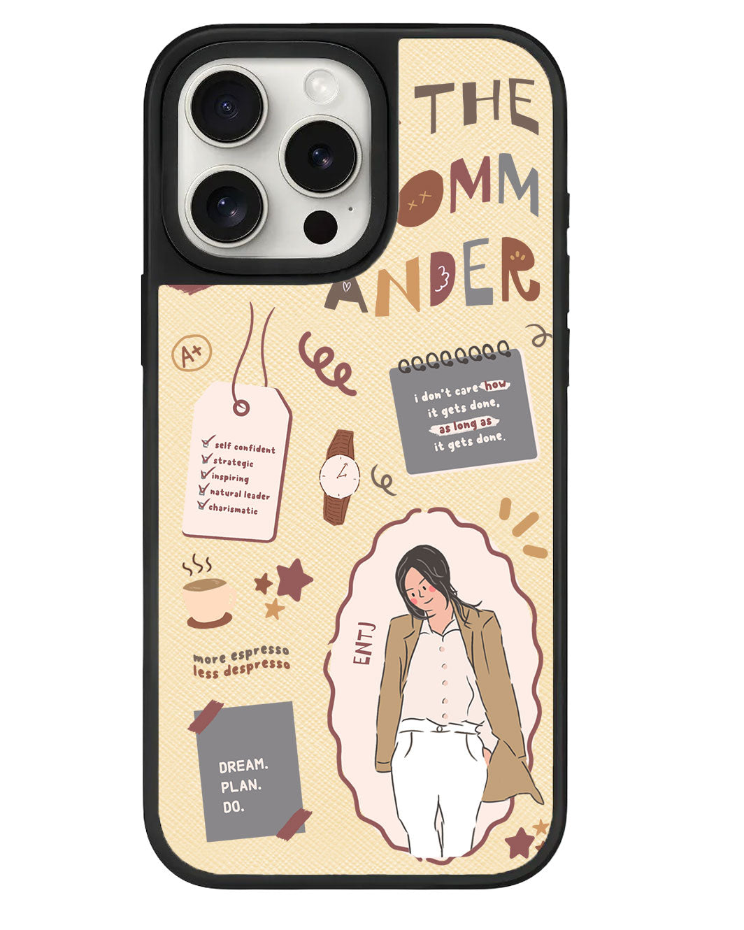 iPhone Leather Grip - ENTJ