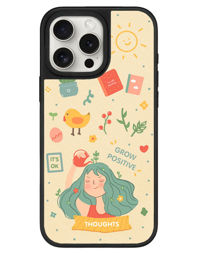 iPhone Leather Grip - Grow