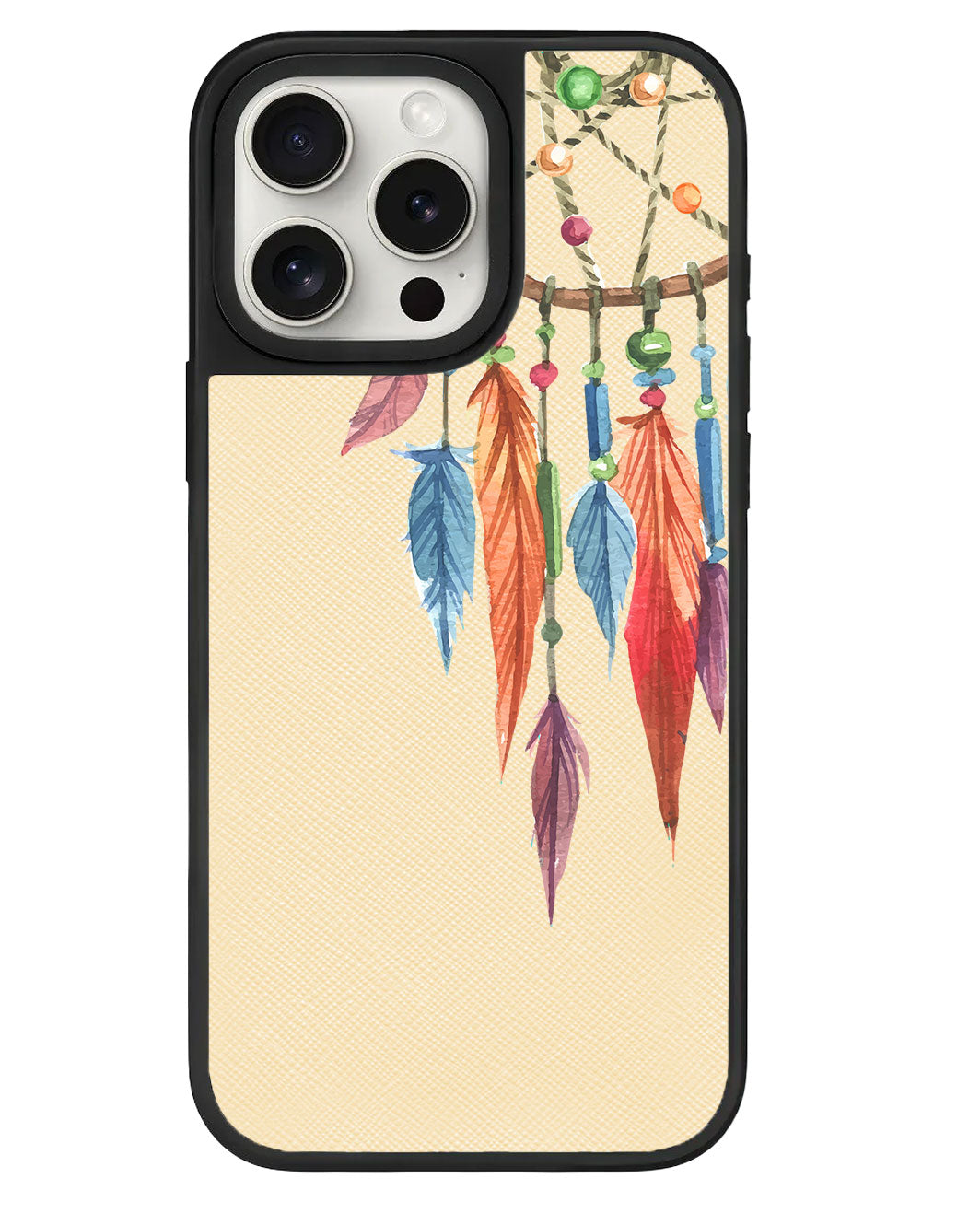 iPhone Leather Grip Case - Dreamcatcher 1.0