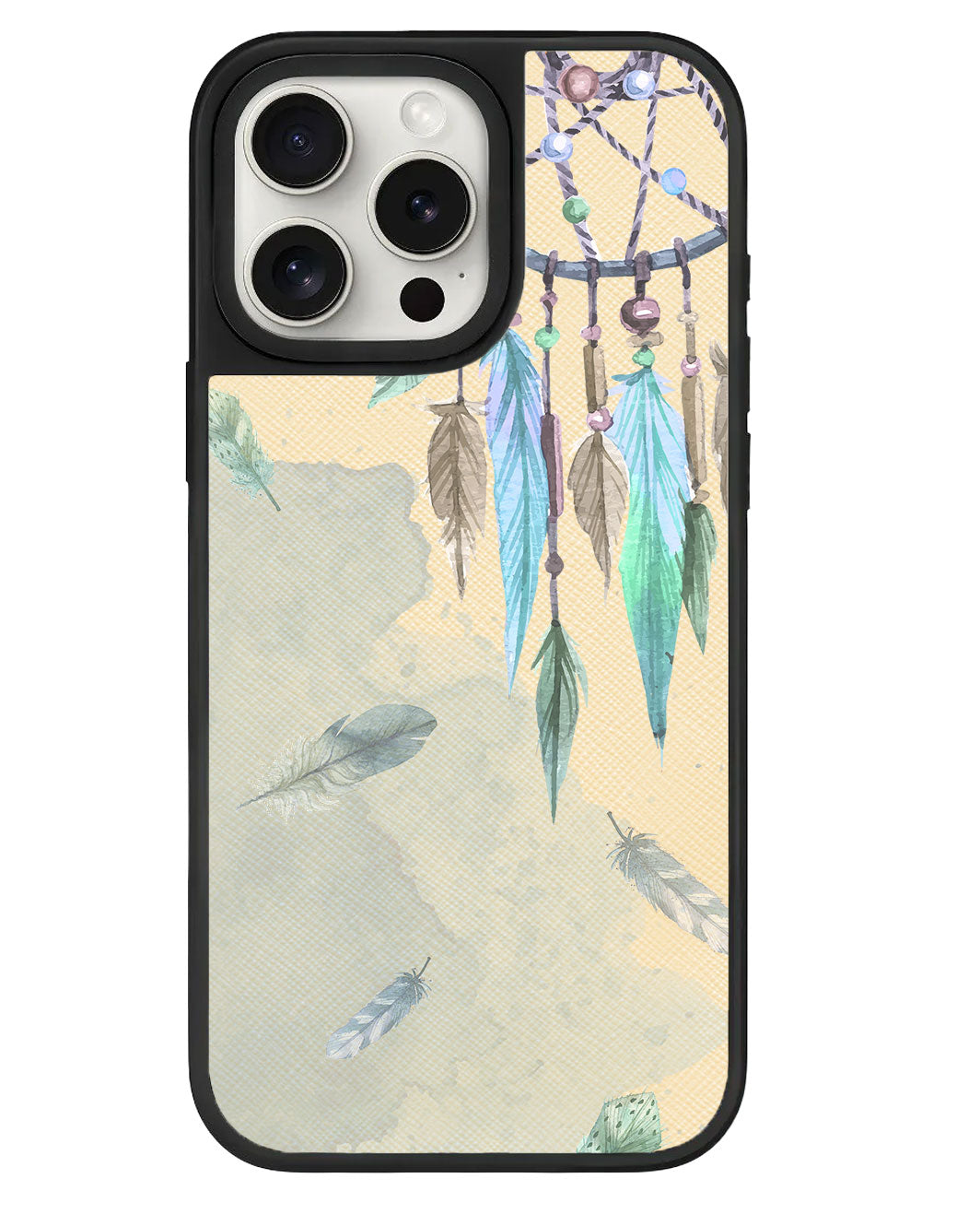 iPhone Leather Grip Case - Dreamcatcher 3.0